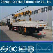 Small 2.5 Ton Truck Crane with Telescopic Boom